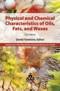 Physical and chemical characteristics of oils, fats, and waxes