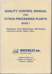 Quality control manual for citrus processing plants