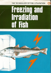 Freezing and irradiation of fish